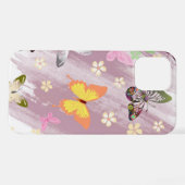 Coque iPhone 12 Pro Motif papillon 7 (Verso Horizontal)