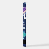 Coque iPhone 12 Pro Motif spatial, Planètes, Étoiles, Galaxie, Votre n (Côté droit)