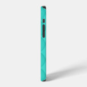 Coque iPhone 12 Pro Motif Turquoise (Côté gauche)