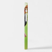 Coque iPhone 12 Pro Oreiller À Lancer Du Labrador Et Du Papillon (Côté gauche)