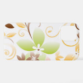 Coque iPhone 12 Pro Papier mural à fleurs 5 (Verso Horizontal)
