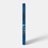 Coque iPhone 12 Pro Papillons dorés (Côté gauche)