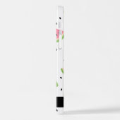 Coque iPhone 12 Pro Pastèque Rose, Pâtes De Pâques, Votre Nom (Côté gauche)