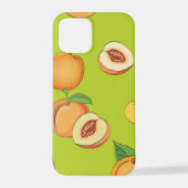 Coque iPhone 12 Pro Peach Pattern 4 (Verso)