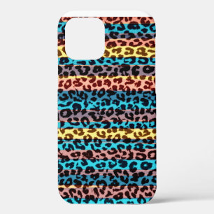 Coque iPhone 12 Pro peau de fourrure poster de animal de léopard rayur