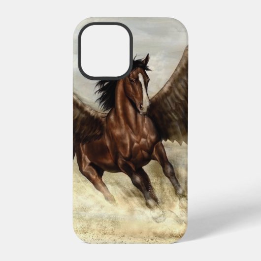 Coque iPhone 12 Pro Pégase ailé (Verso)
