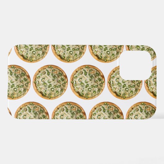 Coque iPhone 12 Pro Pizza (Verso Horizontal)