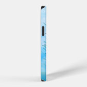 Coque iPhone 12 Pro Plumes Peacock à main (Côté droit)