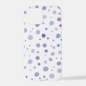 Coque iPhone 12 Pro pois peint à la main (Verso)