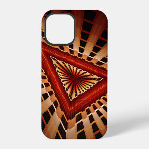 Coque iPhone 12 Pro Réseau Fantastique 3D Moderne Fractale Design Grap
