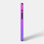 Coque iPhone 12 Pro Rose, Violet, Bleu (Côté gauche)