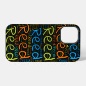 Coque iPhone 12 Pro Roseau (Verso Horizontal)