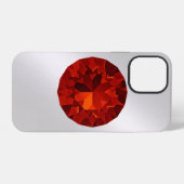 Coque iPhone 12 Pro Rubis (Verso Horizontal)