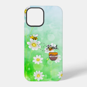 Coque iPhone 12 Pro Ruche de miel florale mignonne Citation positive a