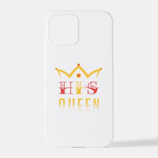 Coque iPhone 12 Pro Sa Reine (Verso)