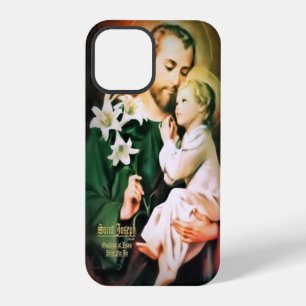 Coque iPhone 12 Pro Saint Joseph gardien de Jésus