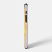 Coque iPhone 12 Pro setter irlandais avec chiot (Côté gauche)