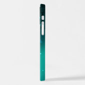 Coque iPhone 12 Pro Skeleton Keys on Green Background (Côté gauche)