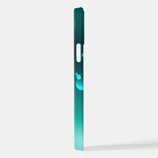 Coque iPhone 12 Pro Skeleton Keys on Green Background (Côté droit)