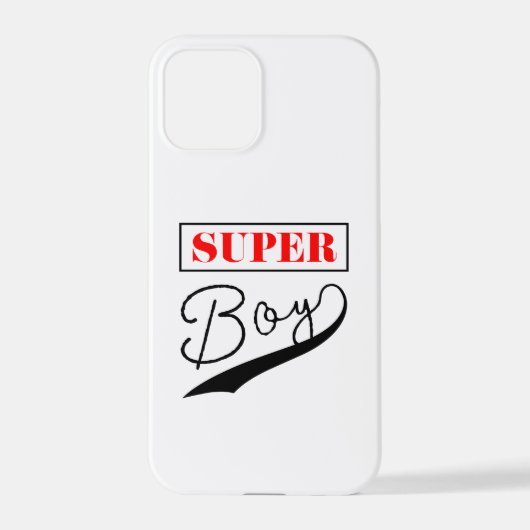 Coque iPhone 12 Pro Super Boy (Verso)