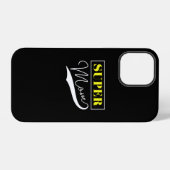 Coque iPhone 12 Pro Super Maman (Verso Horizontal)