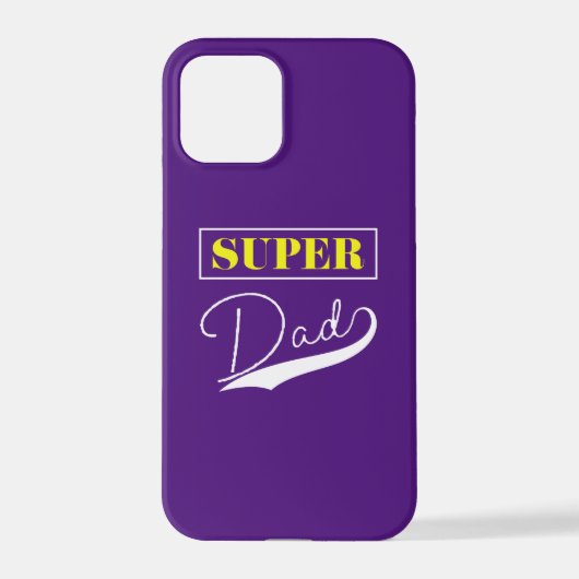Coque iPhone 12 Pro Super papa (Verso)