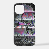 Coque iPhone 12 Pro Techno Bouquet (Verso)