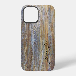 Coque iPhone 12 Pro Texture de grain de bois