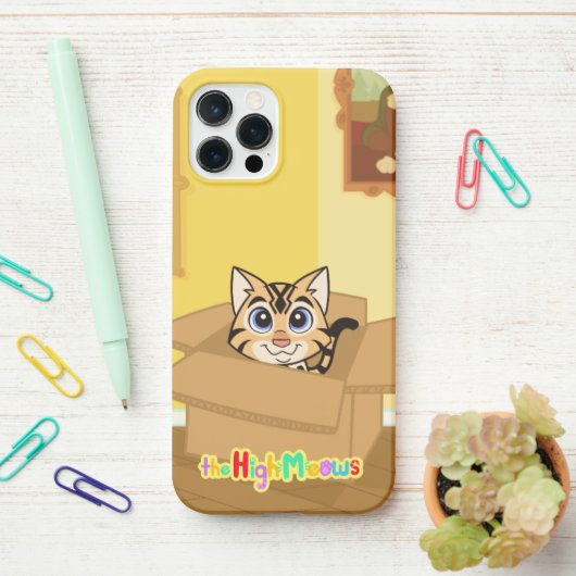 Coque iPhone 12 Pro Tiger iphone cover (Sur le bureau)