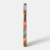 Coque iPhone 12 Pro Tourbillons de couleur (Côté gauche)