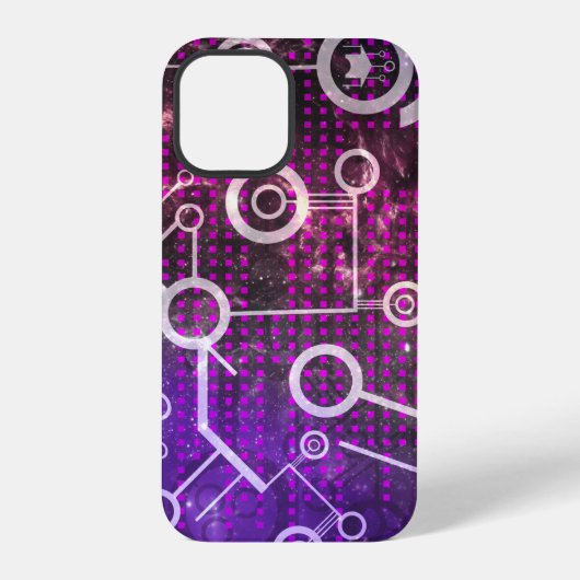 Coque iPhone 12 Pro Univers numérique (Verso)