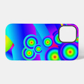 Coque iPhone 12 Pro Vagues océaniques abstraites (Verso Horizontal)