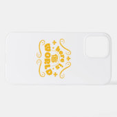 Coque iPhone 12 Pro Voici le monde (Verso Horizontal)