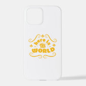 Coque iPhone 12 Pro Voici le monde (Verso)