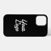 Coque iPhone 12 Pro Votre logo | Remplacement simple de logo (Verso Horizontal)