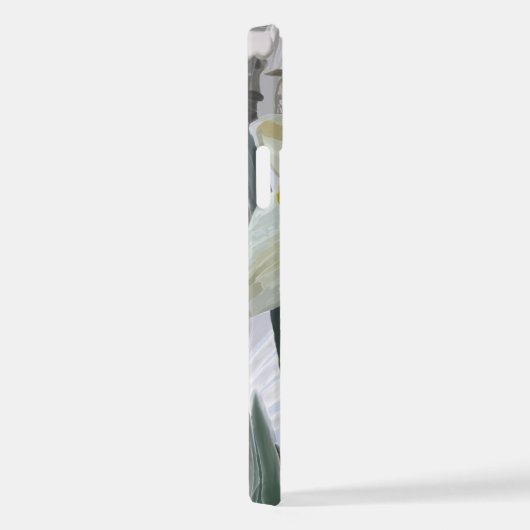 Coque iPhone 12 Pro Yellow Daffodil Art Iphone 12/12 Pro Case (Côté droit)