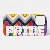 Coque iPhone 12 Progress Pride LGBTQ (Verso Horizontal)