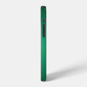 Coque iPhone 12 Projecteur blanc sur un étui Case-Mate iPhone vert (Côté gauche)