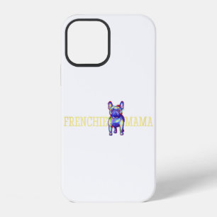 Coque iPhone 12 Propriétaire de Frenchie Bouledogue Français Maman