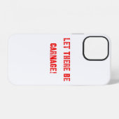 Coque iPhone 12 Que la Carnage soit (Verso Horizontal)