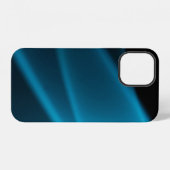 Coque iPhone 12 Rayon bleu clair (Verso Horizontal)