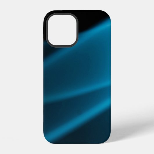 Coque iPhone 12 Rayon bleu clair (Verso)