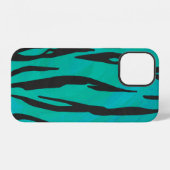 Coque iPhone 12 Rayures de Tigre Cool (Verso Horizontal)