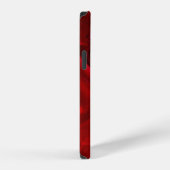 Coque iPhone 12 Red rose Valentine's day design (Côté droit)