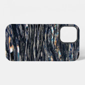 Coque iPhone 12 Réflexion des vagues d'eau du lac (Verso Horizontal)