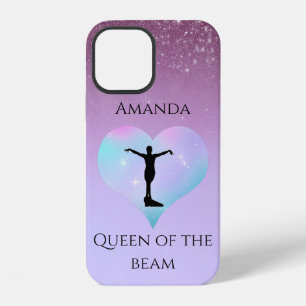 Coque iPhone 12 Reine Rose Du Gymnastique Poutre Personnalisé