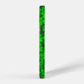 Coque iPhone 12 Ressort shamrock vert feuille (Côté droit)