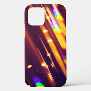 Coque iPhone 12 Résumé des lumières scintillantes ou pailletées do