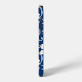 COQUE iPhone 12 RÊVE POLYNÉSIEN (BLEU) (Côté gauche)