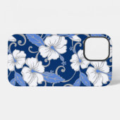 COQUE iPhone 12 RÊVE POLYNÉSIEN (BLEU) (Verso Horizontal)